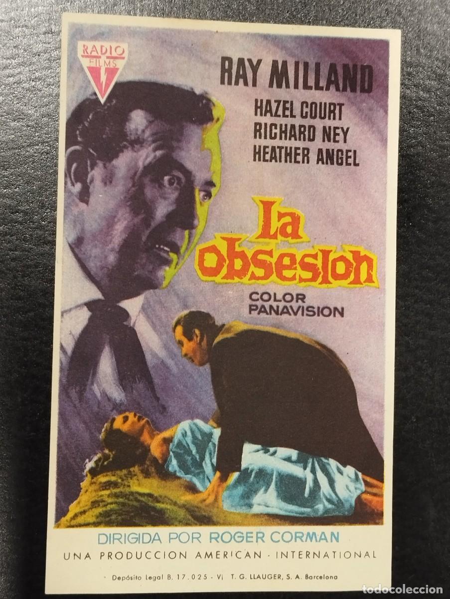 Cine: PROGRAMA DE CINE &rdquo;LA OBSESI&Oacute;N&rdquo;. CON PUBLICIDAD. - Foto 1
