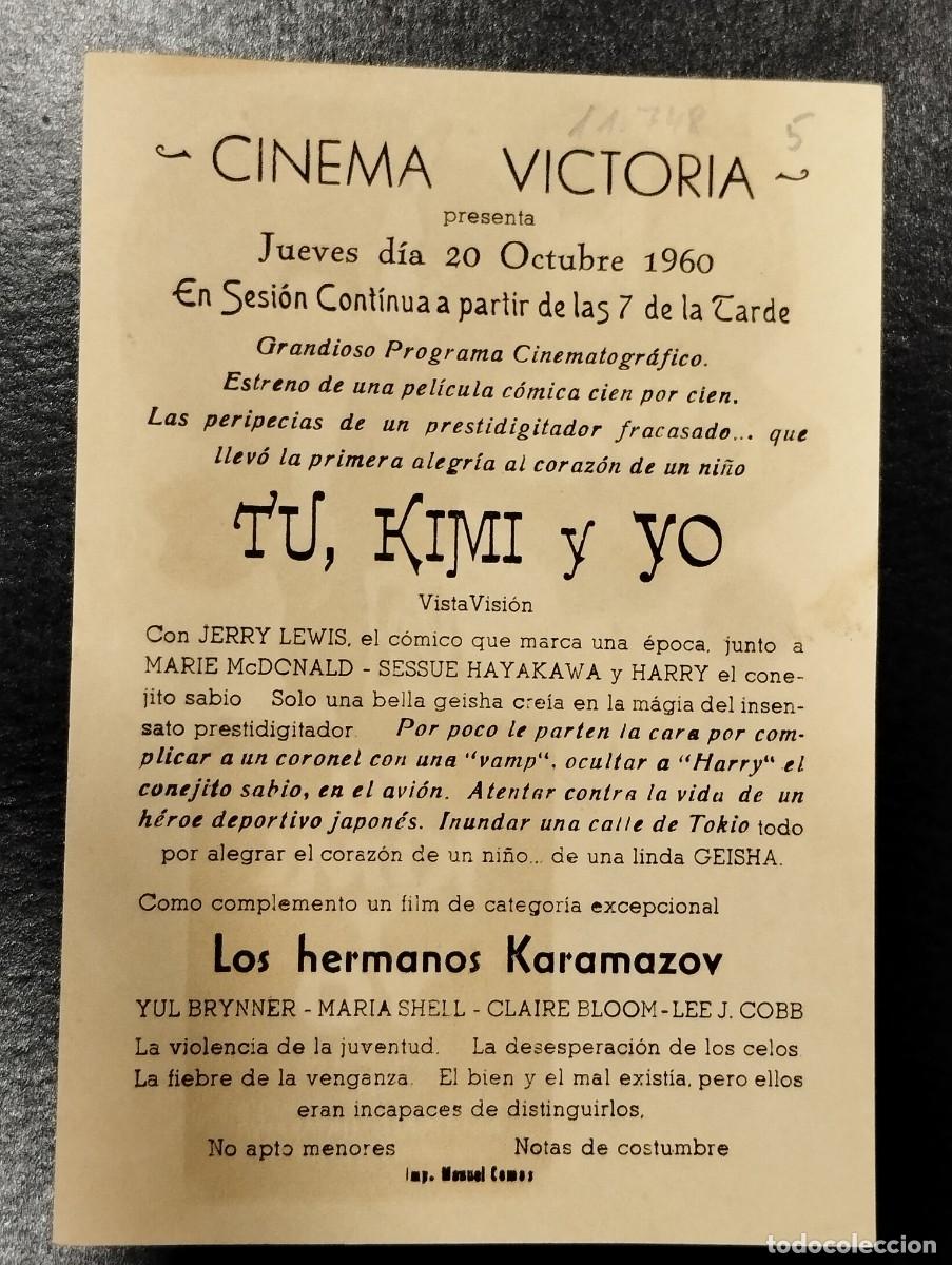 Cine: PROGRAMA DE CINE &rdquo;T&Uacute;, KIMI Y YO&rdquo;. CON PUBLICIDAD. - Foto 2