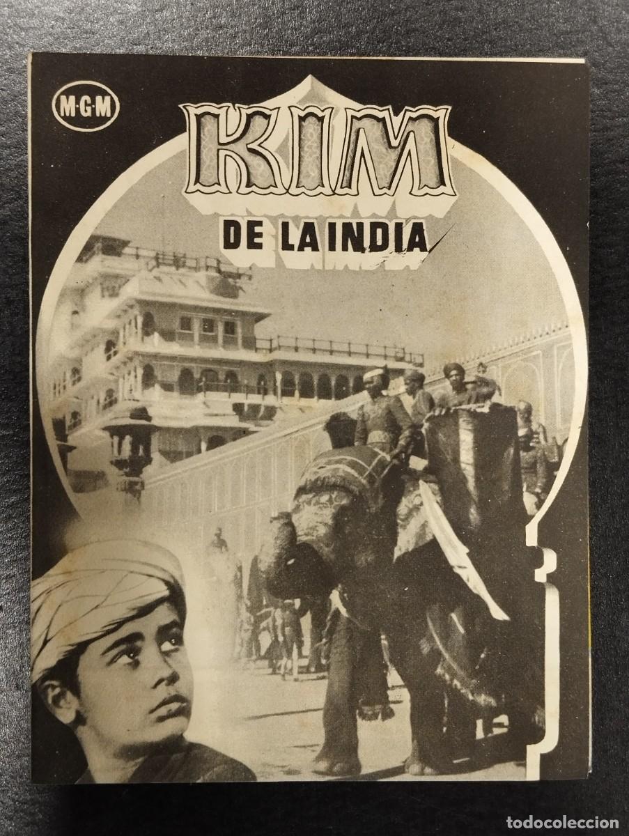 Cine: PROGRAMA DE CINE &rdquo;KIM DE LA INDIA&rdquo;. CON PUBLICIDAD. - Foto 1