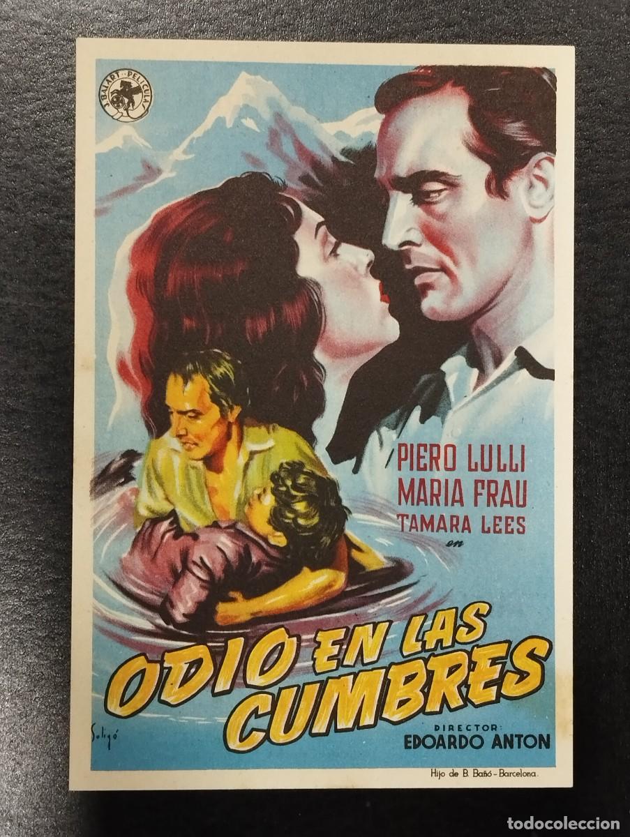 Cine: PROGRAMA DE CINE &rdquo;ODIO EN LAS CUMBRES&rdquo;. CON PUBLICIDAD. - Foto 1