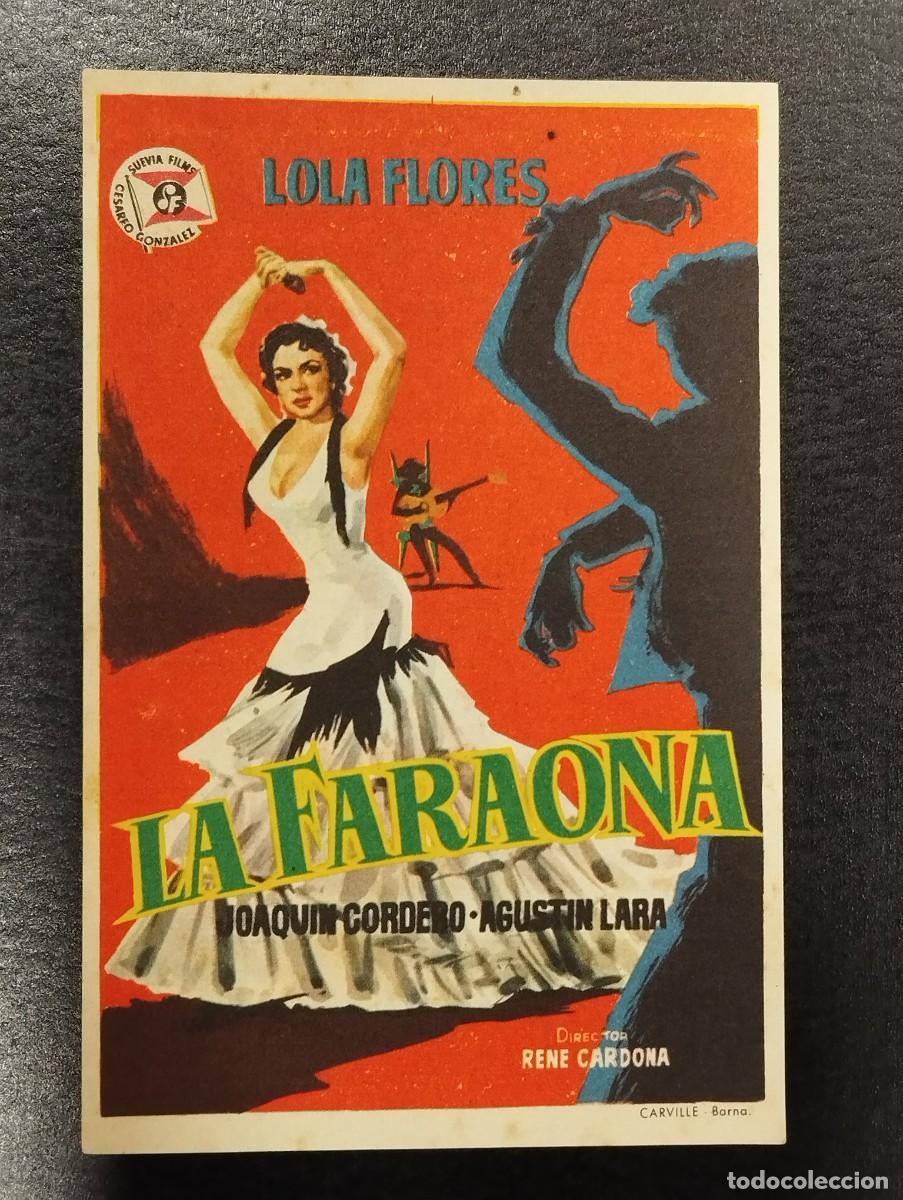 Cine: PROGRAMA DE CINE &rdquo;LA FARAONA&rdquo;. CON PUBLICIDAD. - Foto 1