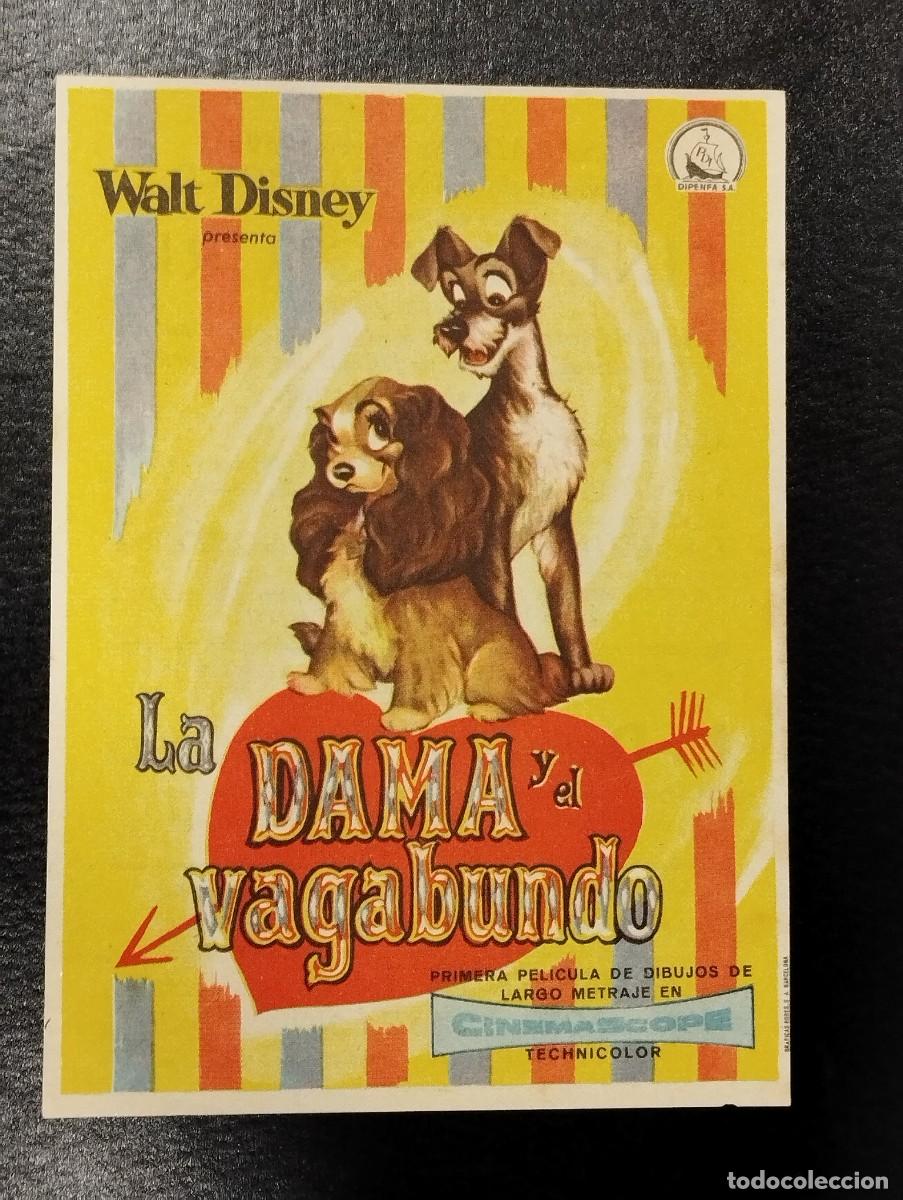 Cine: PROGRAMA DE CINE &rdquo;LA DAMA Y EL VAGABUNDO&rdquo;. CON PUBLICIDAD. - Foto 1