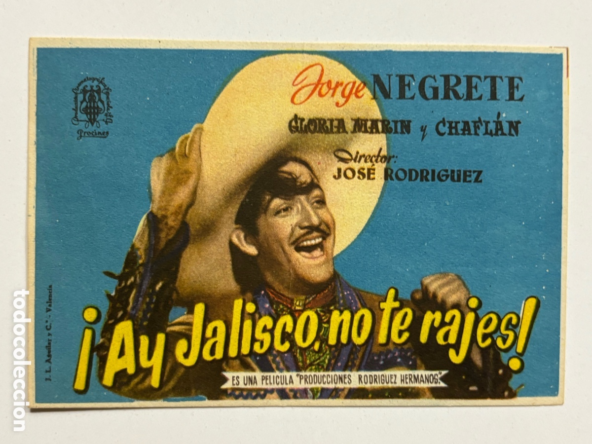 Cine: Programa ay Jalisco no te rajes Jorge negrete A18 - Foto 1