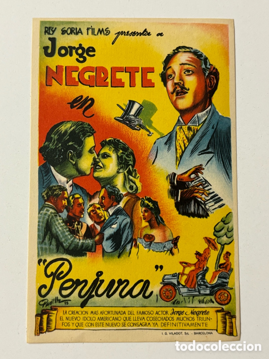 Cine: Programa perjura Jorge negrete A18 - Foto 1