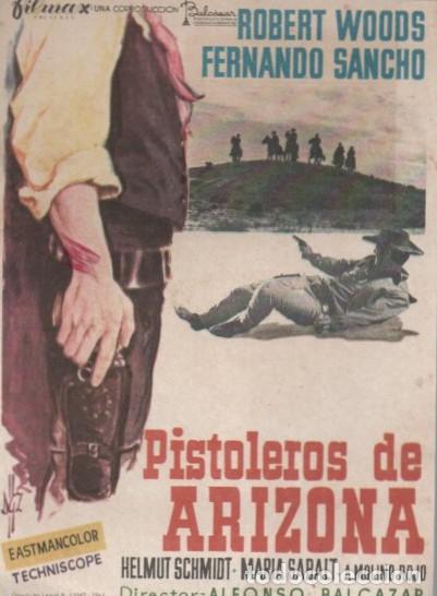 Cine: PROGRAMA DE CINE: PISTOLEROS DE ARIZONA PC-10651 - Foto 1
