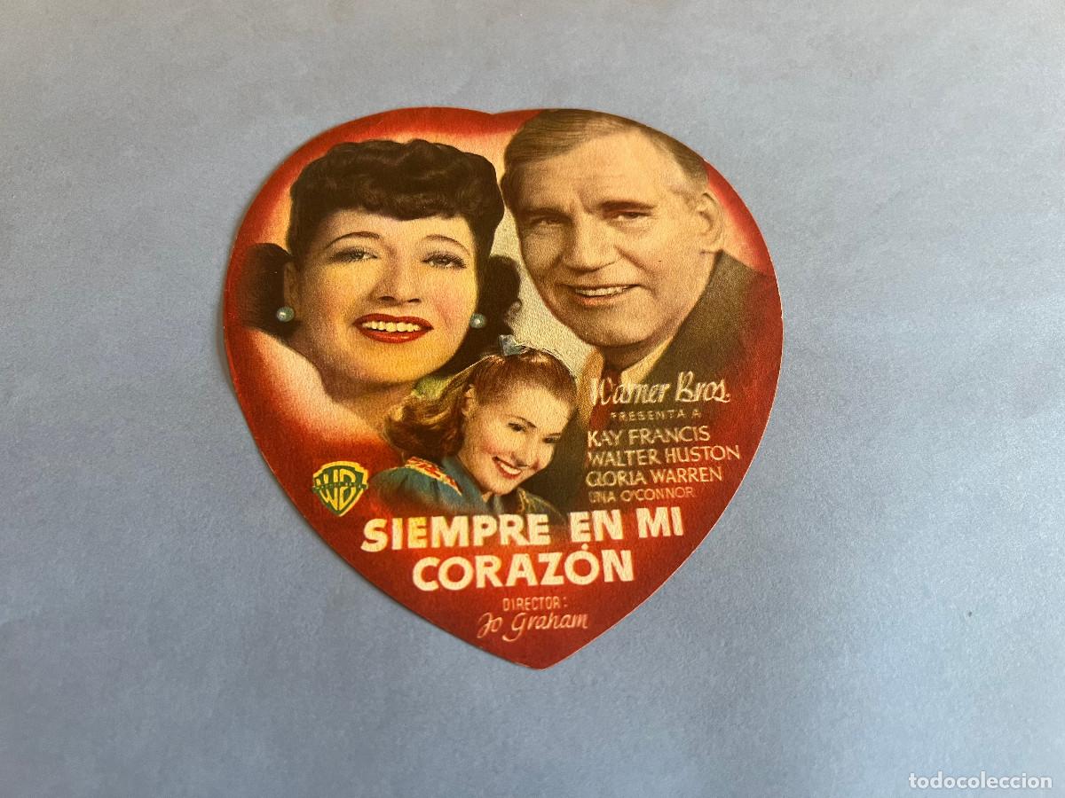 Cine: SIEMPRE EN MI CORAZ&Oacute;N. Programa troquelado. - Foto 1