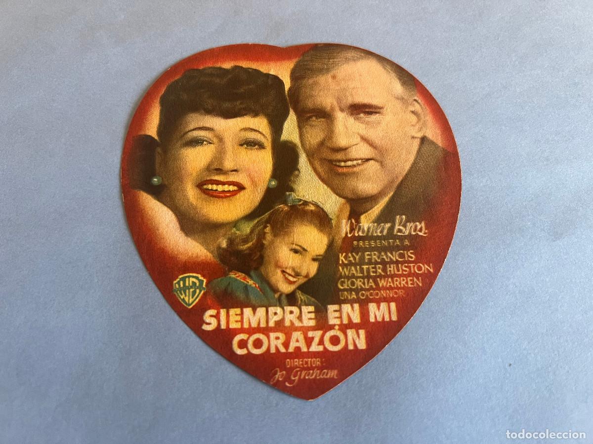Cine: SIEMPRE EN MI CORAZ&Oacute;N. Programa troquelado. - Foto 1