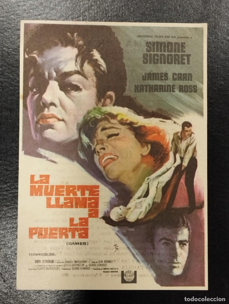 Cine: PROGRAMA DE CINE &rdquo;LA MUERTE LLAMA A LA PUERTA&rdquo;. CON PUBLICIDAD. - Foto 1