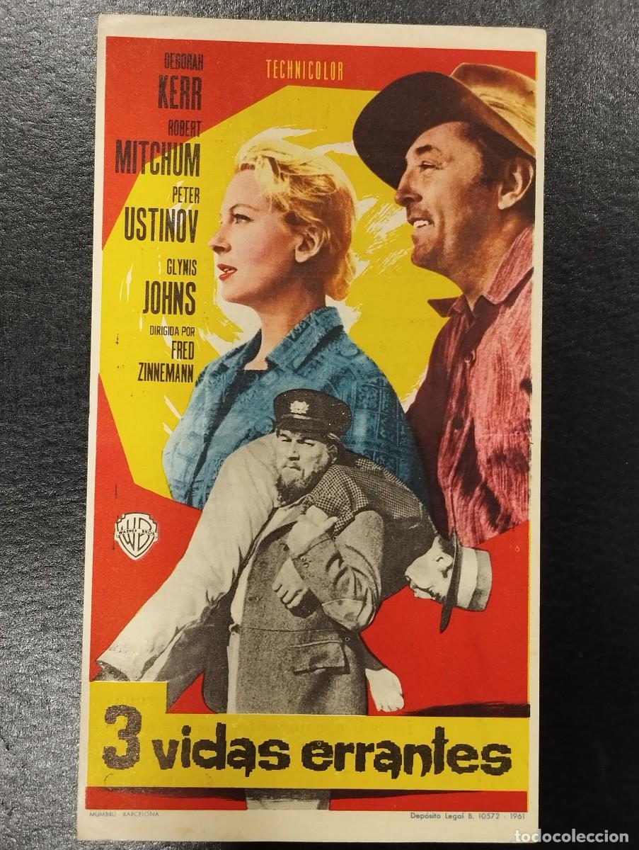 Cine: PROGRAMA DE CINE &rdquo;TRES 3 VIDAS ERRANTES&rdquo;. CON PUBLICIDAD. - Foto 1