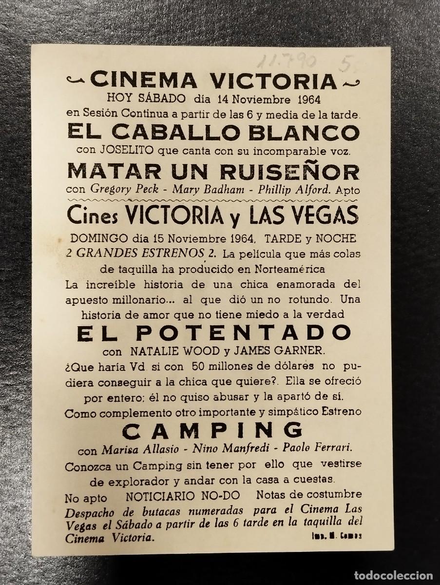 Cine: PROGRAMA DE CINE &rdquo;EL POTENTADO&rdquo;. CON PUBLICIDAD. - Foto 2