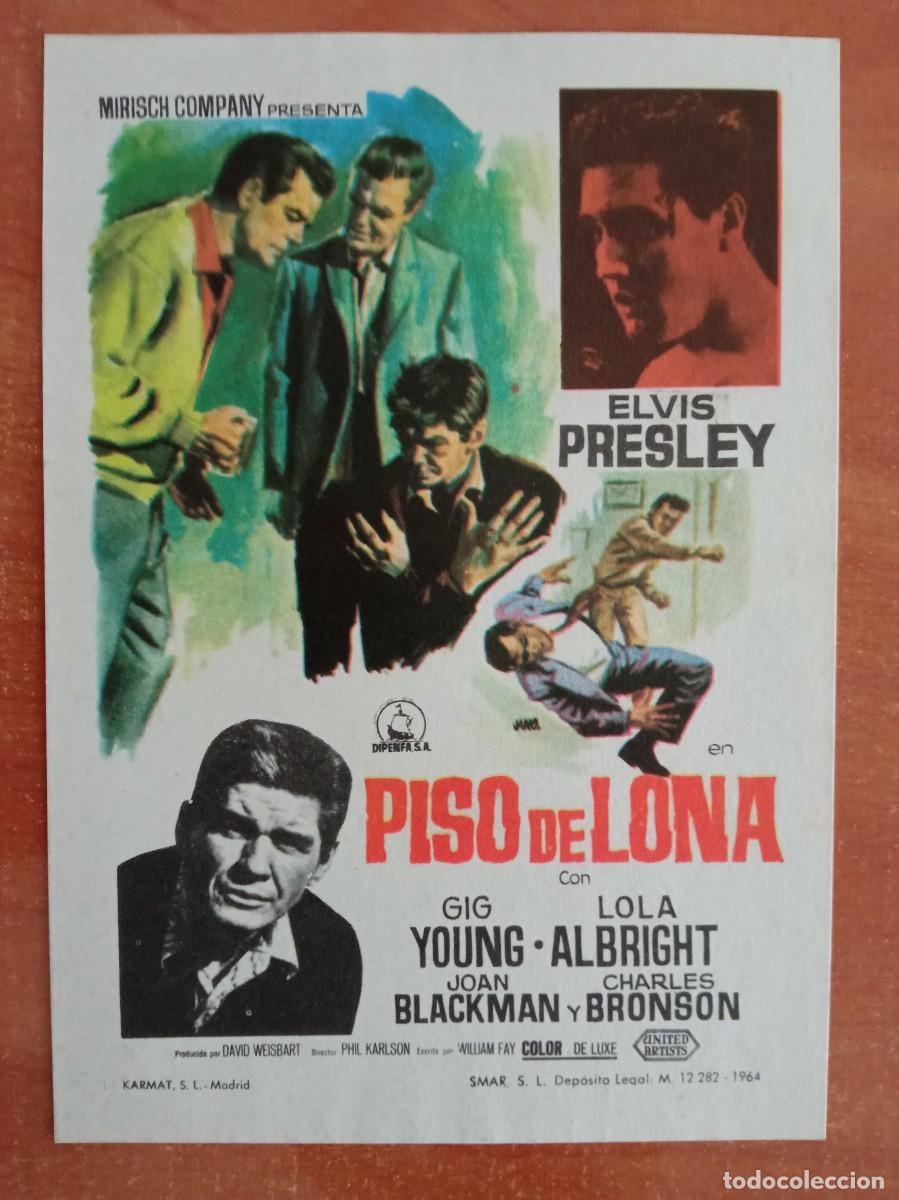 Cine: PISO DE LONA, ELVIS PRESLEY, - Foto 1
