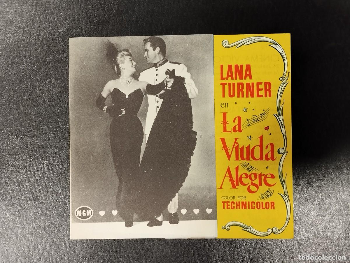 Cine: PROGRAMA DE CINE &rdquo;LA VIUDA ALEGRE&rdquo;. CON PUBLICIDAD. - Foto 1