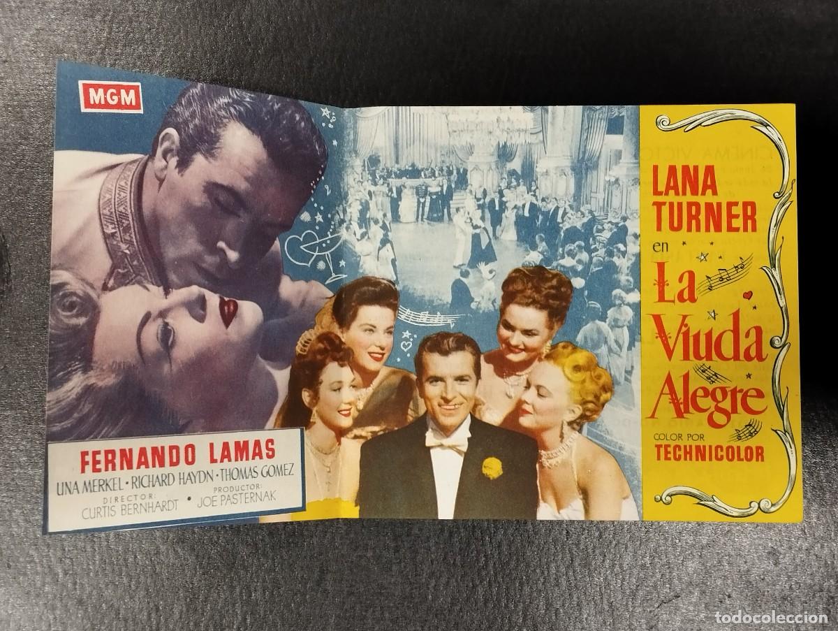 Cine: PROGRAMA DE CINE &rdquo;LA VIUDA ALEGRE&rdquo;. CON PUBLICIDAD. - Foto 2