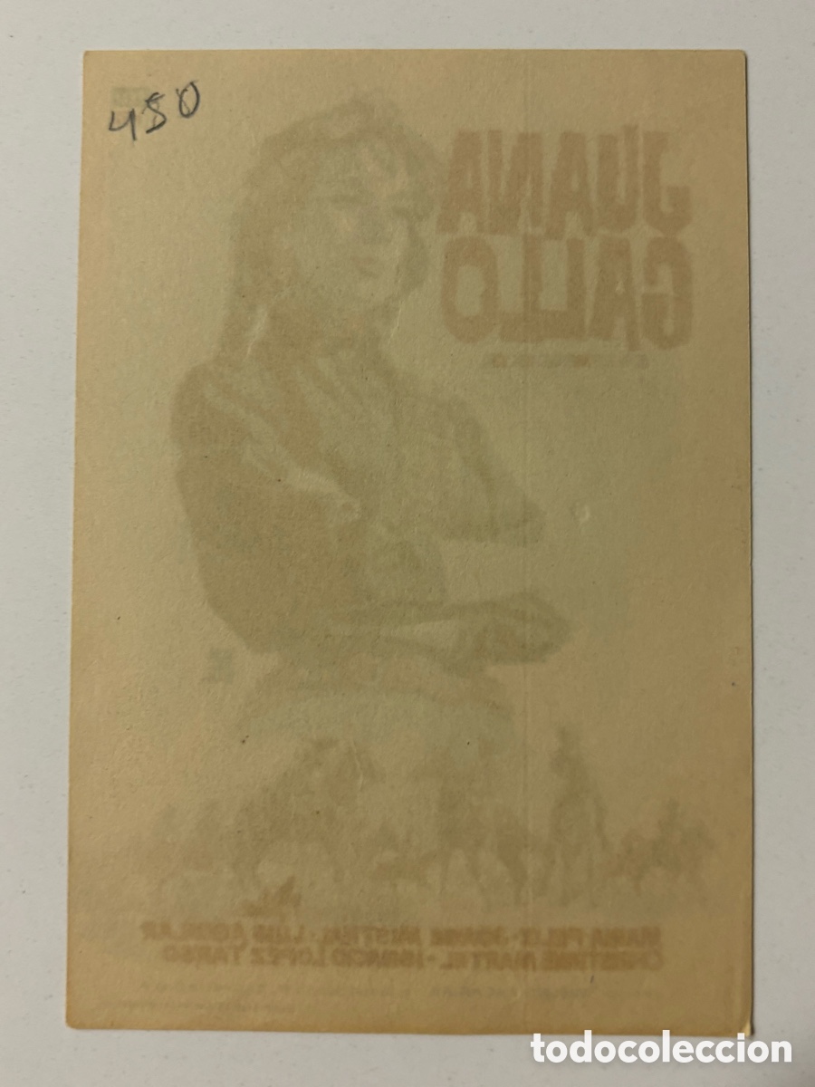 Cine: Programa Juana Gallo Mar&iacute;a F&eacute;lix A18 - Foto 2
