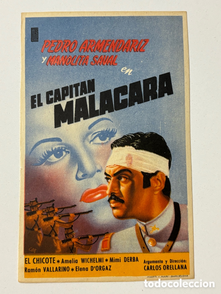 Cine: Programa el capit&aacute;n malacara Pedro armendariz A18 - Foto 1