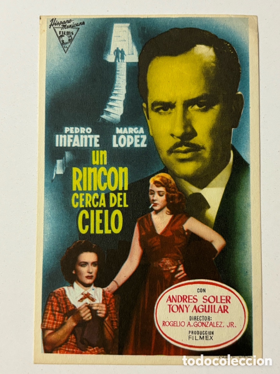 Cine: Programa un rinc&oacute;n cerca del cielo Pedro infante A18 - Foto 1