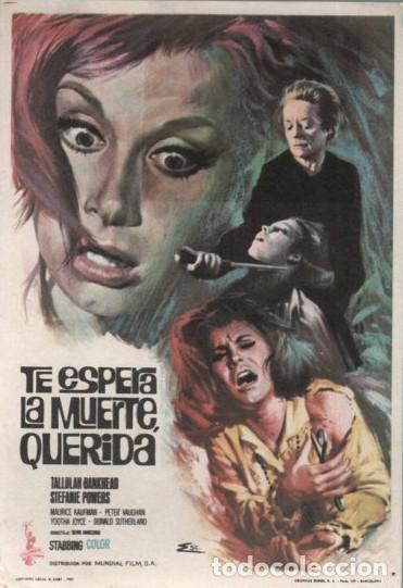 Cine: PROGRAMA DE CINE: TE ESPERA LA MUERTE QUERIDA PC-10656 - Foto 1