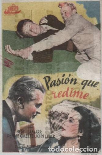 Cine: PROGRAMA DE CINE: PASI&Oacute;N QUE REDIME PC-10659 - Foto 1