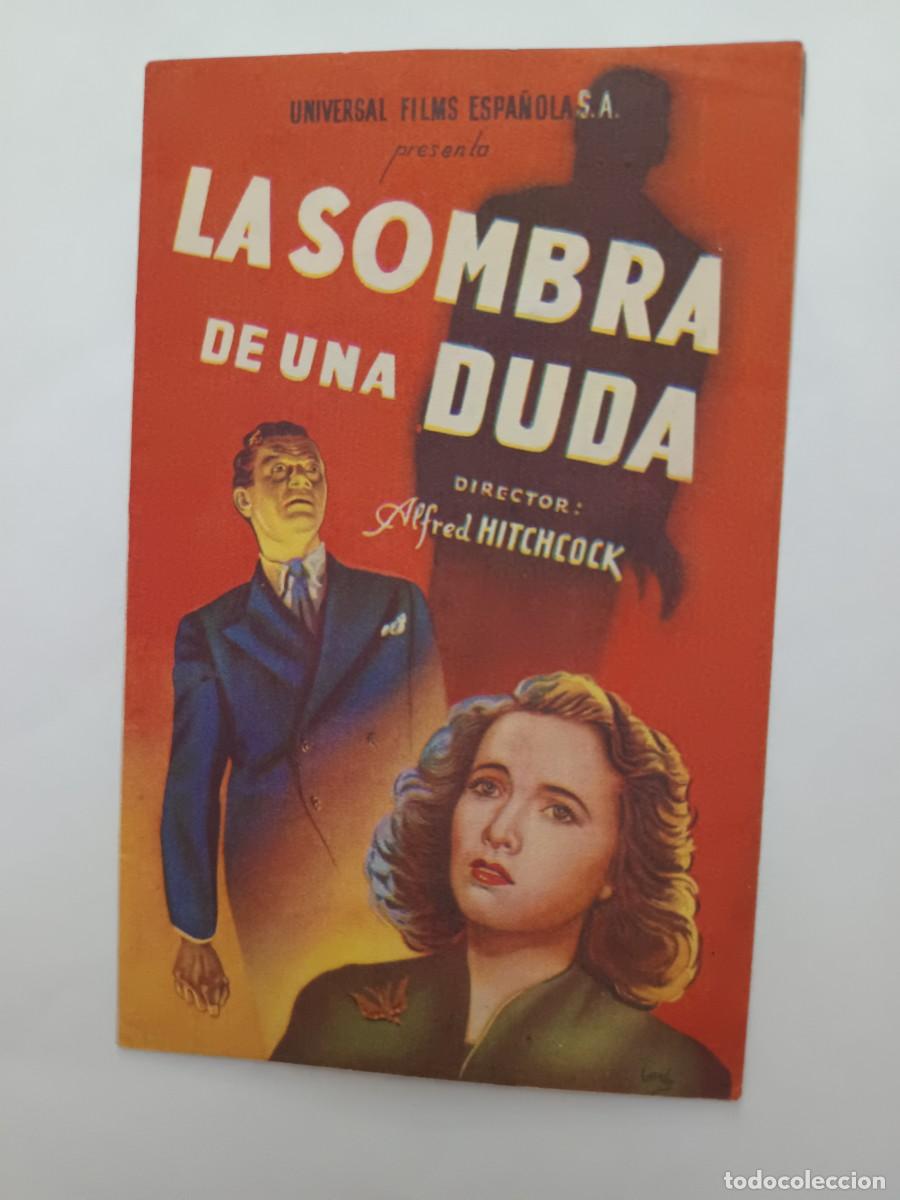 Cine: PROGRAMA DE CINE LA SOMBRA DE UNA DUDA - Foto 1