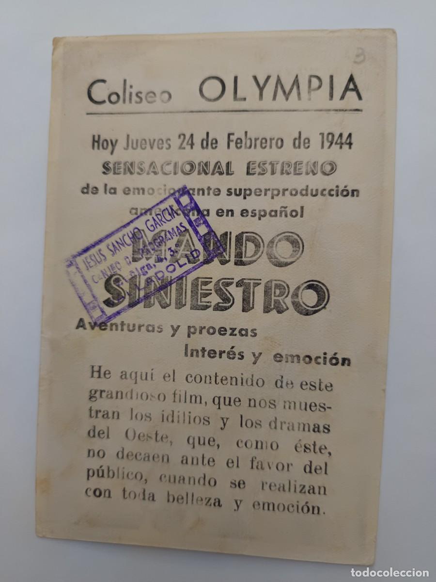 Cine: PROGRAMA DE CINE MANDO SINIESTRO - Foto 2