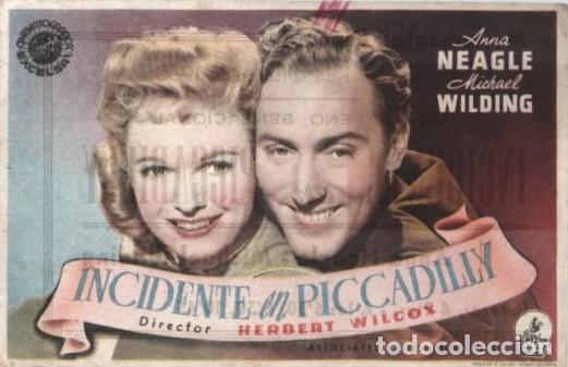 Cine: PROGRAMA DE CINE: INCIDENTE EN PICCADILY PC-10672 - Foto 1
