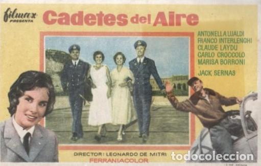 Cine: PROGRAMA DE CINE: CADETES DEL AIRE PC-10674 - Foto 1