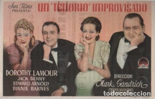 Cine: PROGRAMA DE CINE: UN TERRITORIO IMPROVISADO PC-10681 - Foto 1