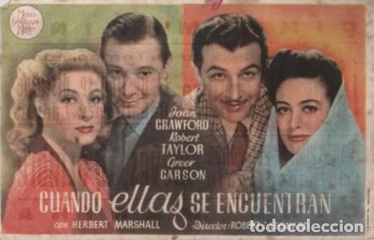 Cine: PROGRAMA DE CINE: CUANDO ELLAS SE ENCUENTRAN PC-10684 - Foto 1