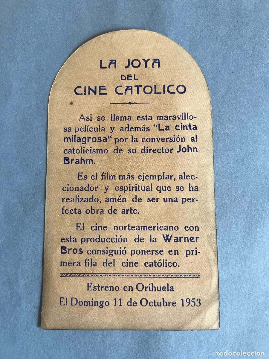 Cine: EL MENSAJE DE F&Aacute;TIMA. Programa simple troquelado. - Foto 2