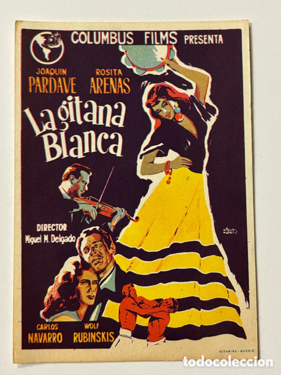 Cine: Programa la gitana blanca Joaqu&iacute;n Pardave A18 - Foto 1