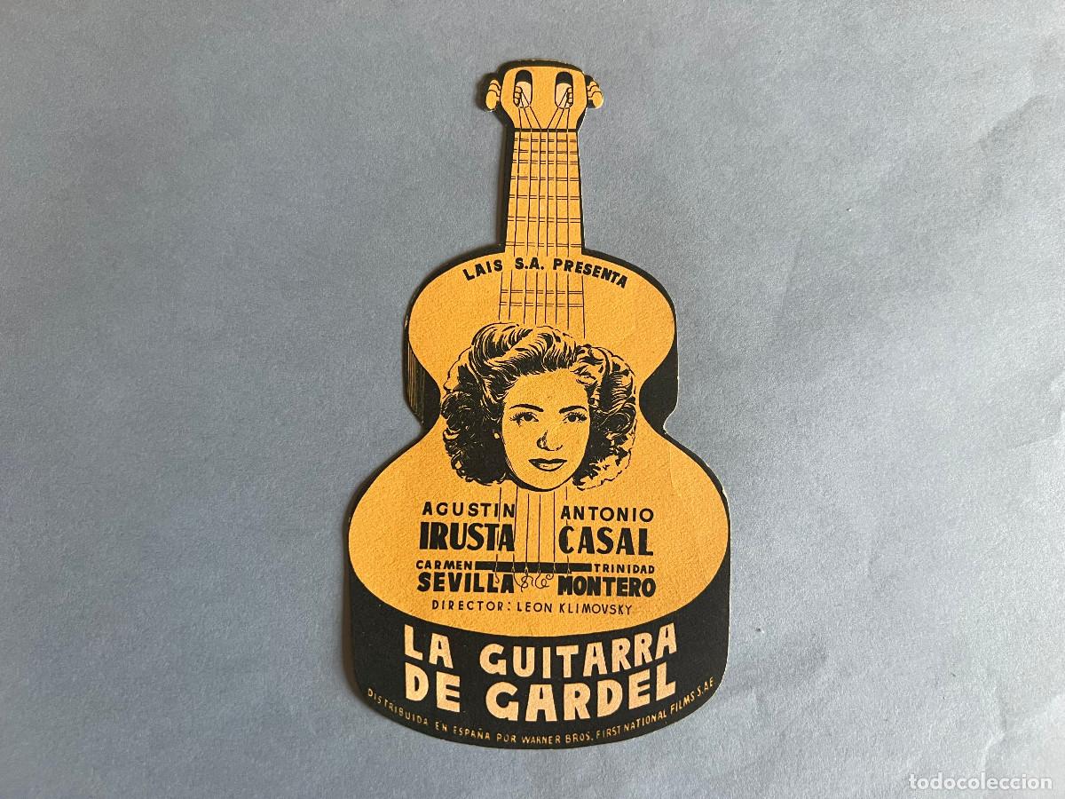Cine: LA GUITARRA DE GARDEL. Programa troquelado - Foto 1