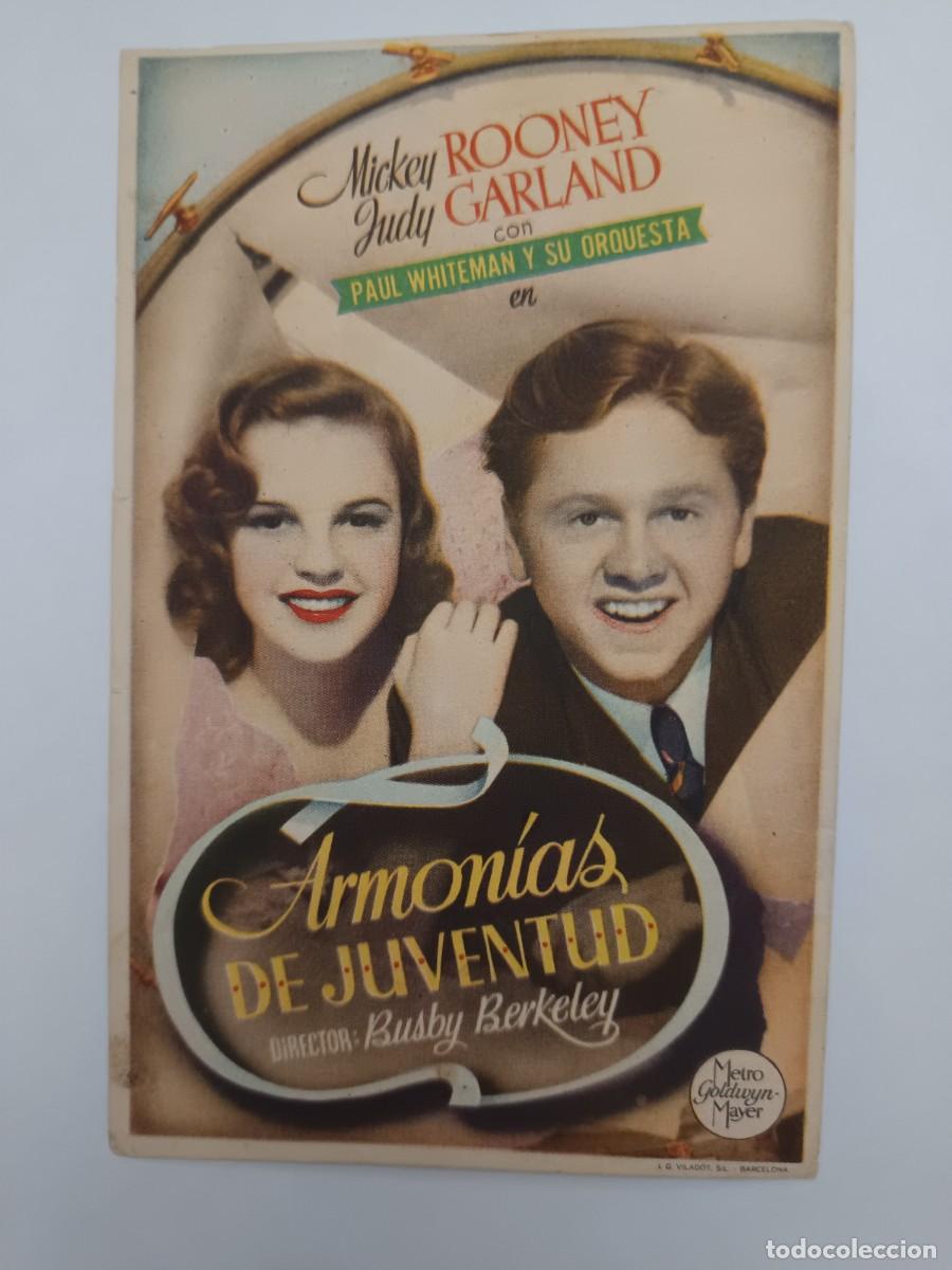 Cine: PROGRAMA DE CINE ARMONIAS DE JUVENTUD - Foto 1