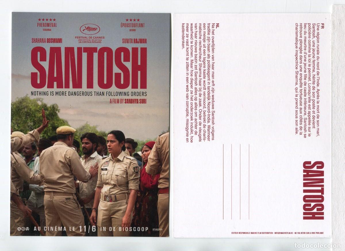 Cine: SANTOSH, de Sandhya. POSTAL. - Foto 1