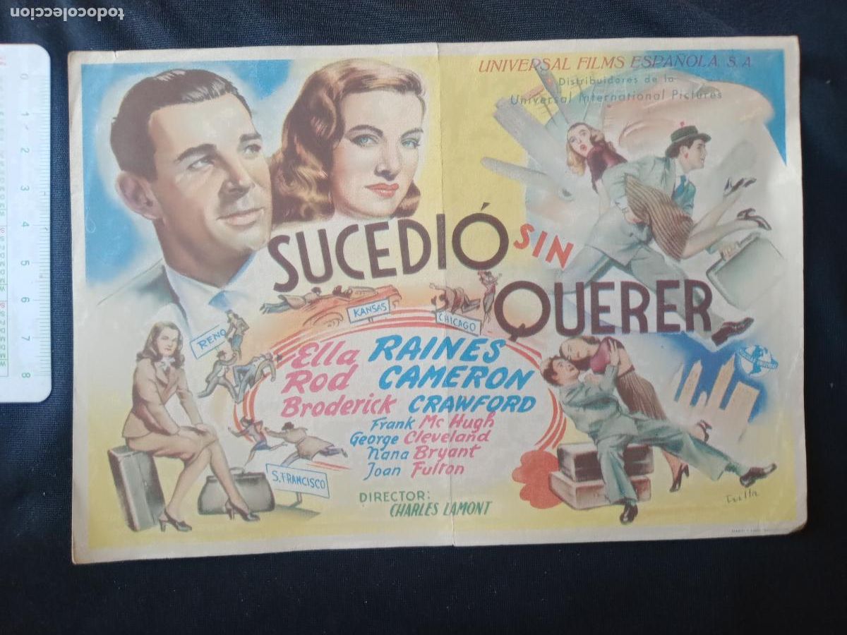 Cine: SUCEDIO SIN QUERER, ELLA RAINES - Foto 1
