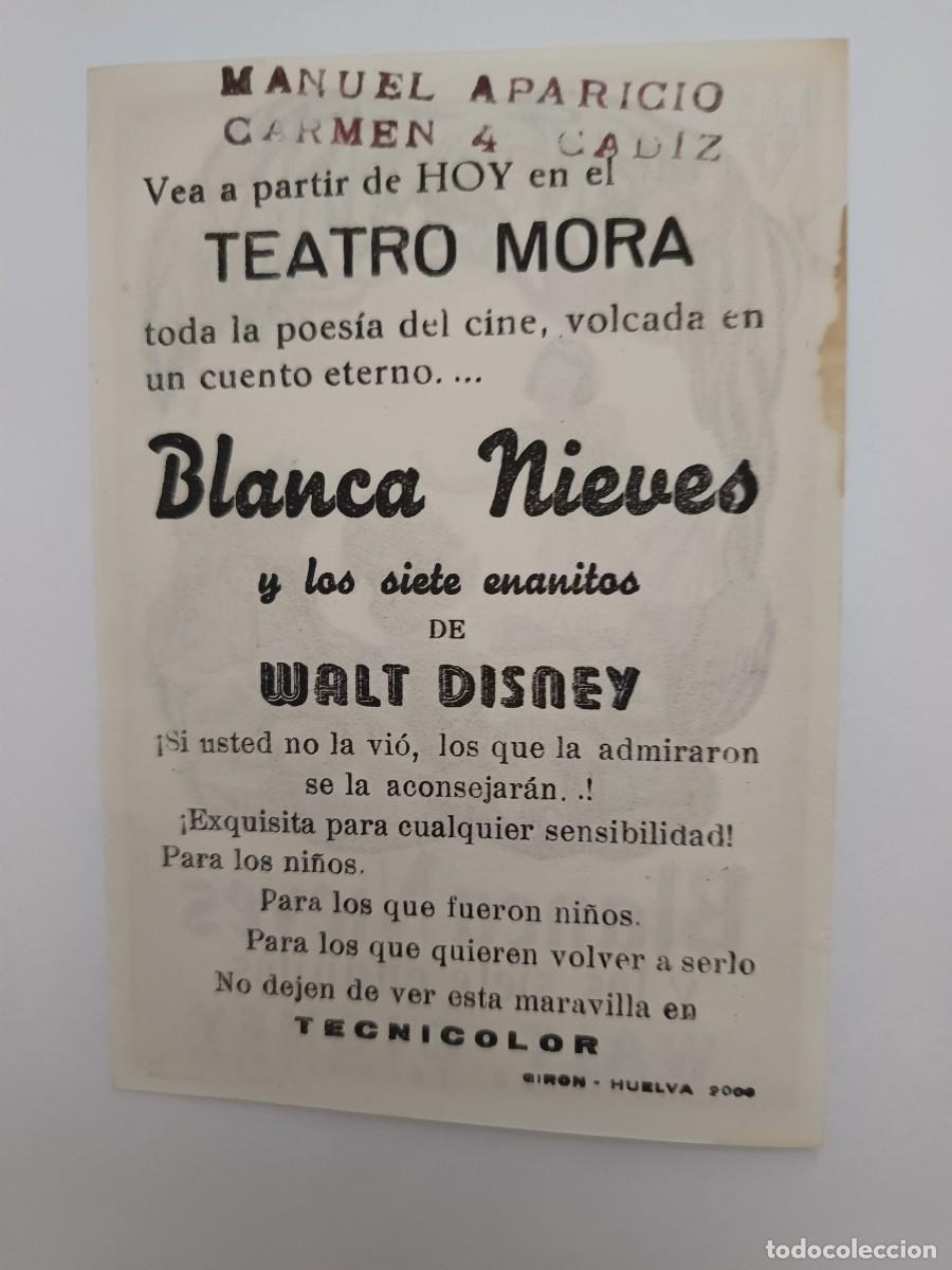 Cine: PROGRAMA DE CINE BLANCANIEVES Y LOS SIETE ENANITOS - Foto 2