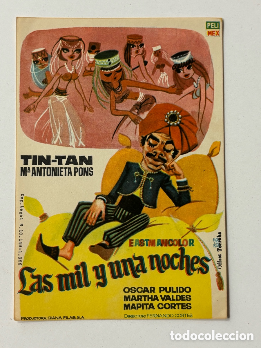 Cine: Programa las mil y una noches Tin Tan A18 - Foto 1