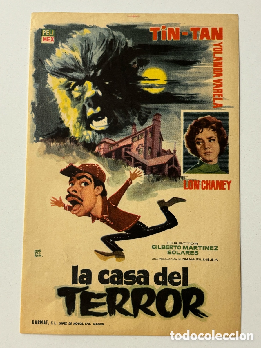 Cine: Programa la casa del terror Tin Tan Lon chaney A18 - Foto 1