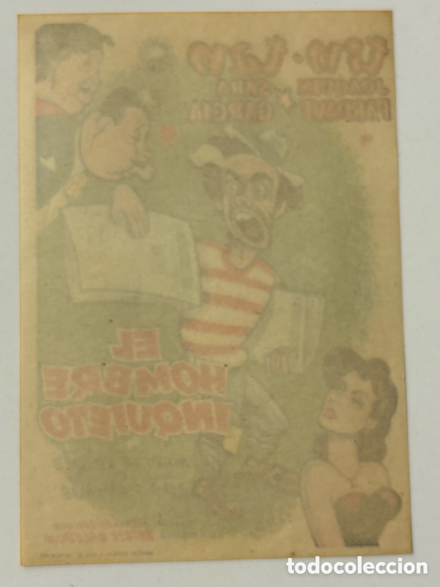 Cine: Programa el hombre inquieto Tin Tan A18 - Foto 2