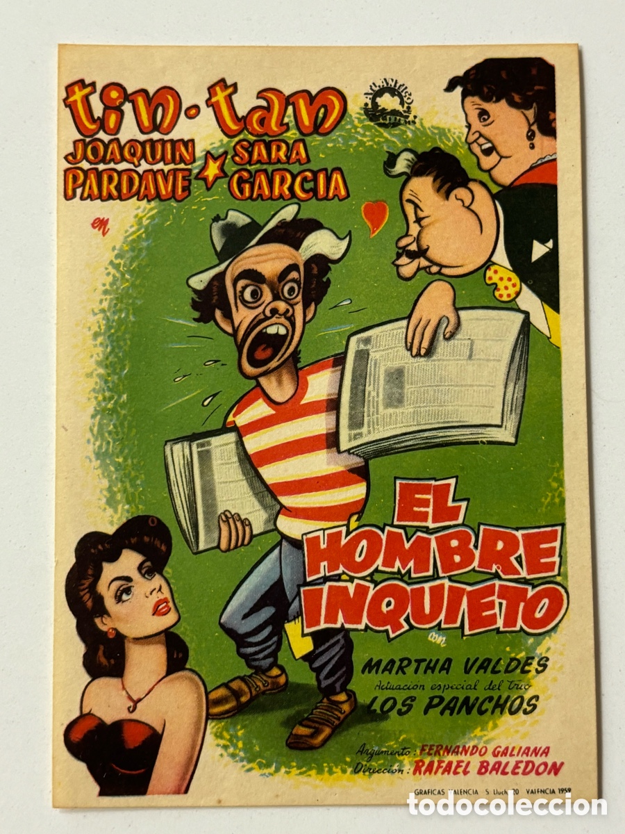 Cine: Programa el hombre inquieto Tin Tan A18 - Foto 1