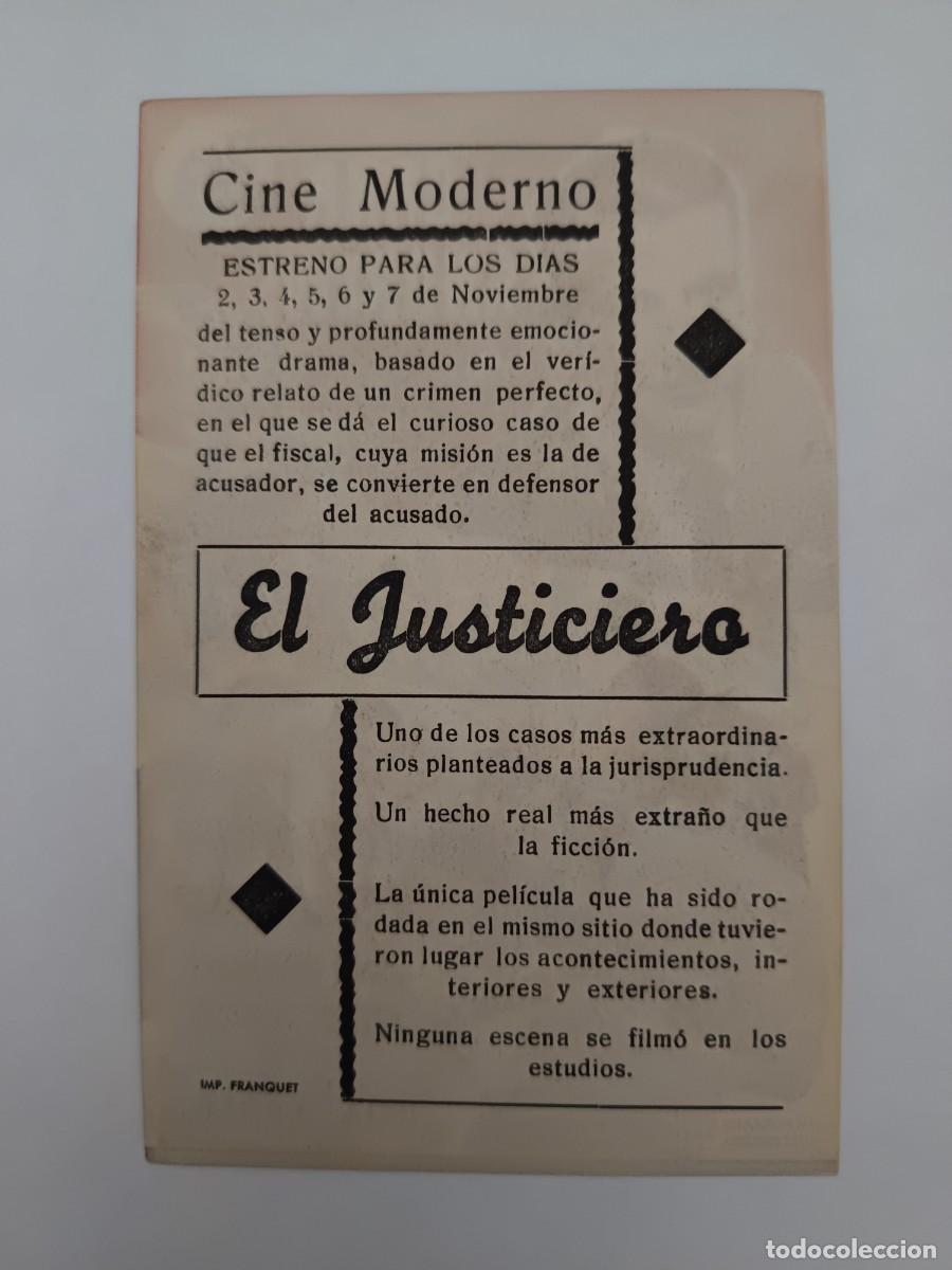 Cine: PROGRAMA DE CINE EL JUSTICIERO - Foto 2