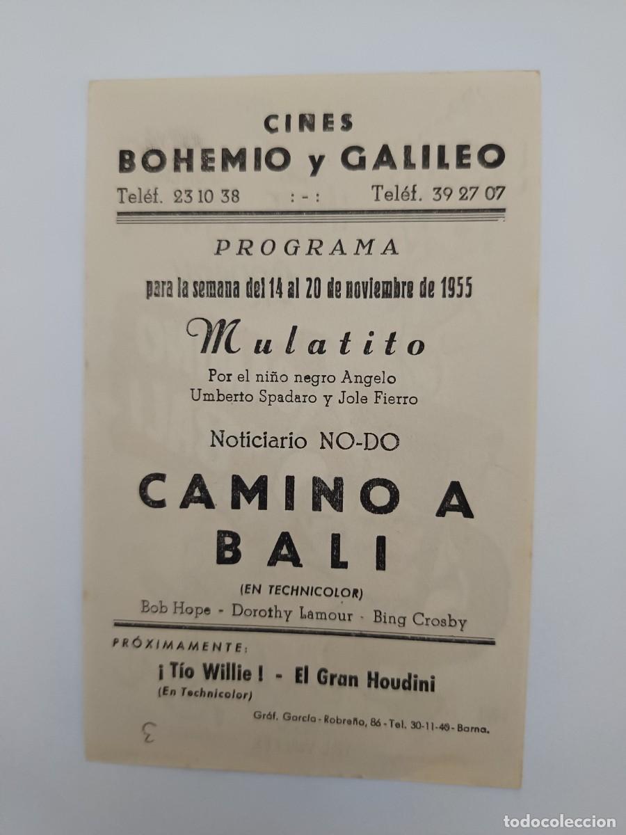 Cine: PROGRAMA DE CINE CAMINO A BALI - Foto 2