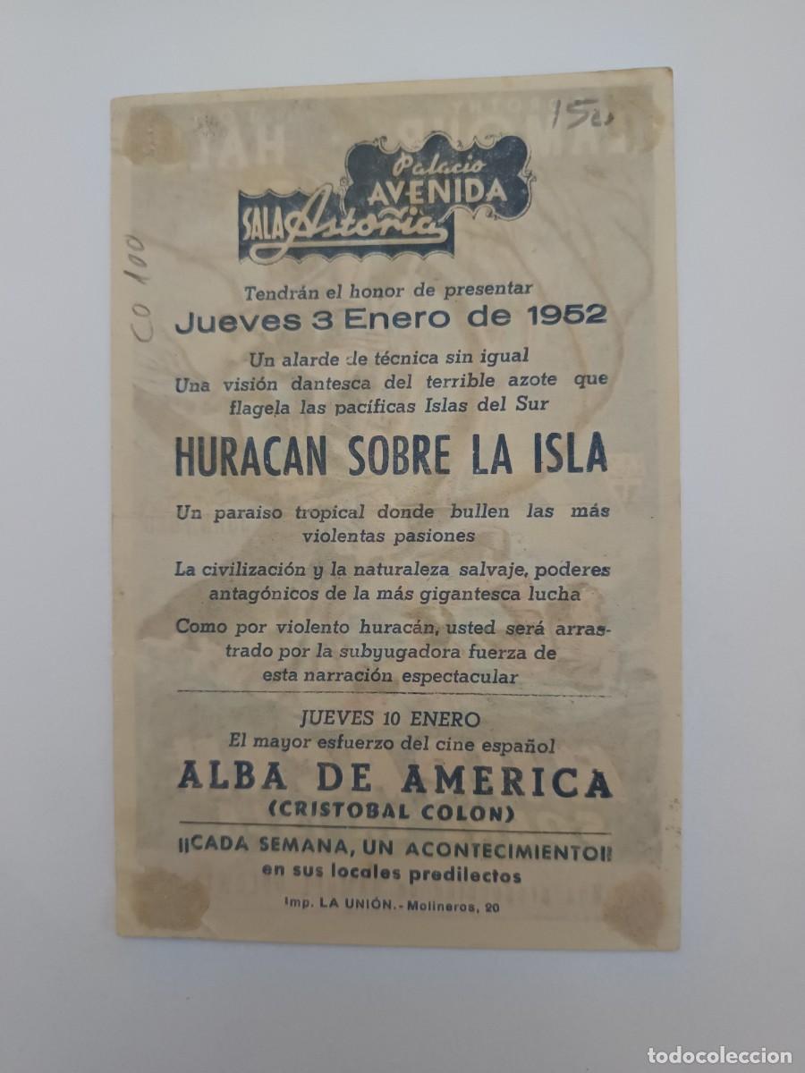 Cine: PROGRAMA DE CINE HURACAN SOBRE LA ISLA - Foto 2