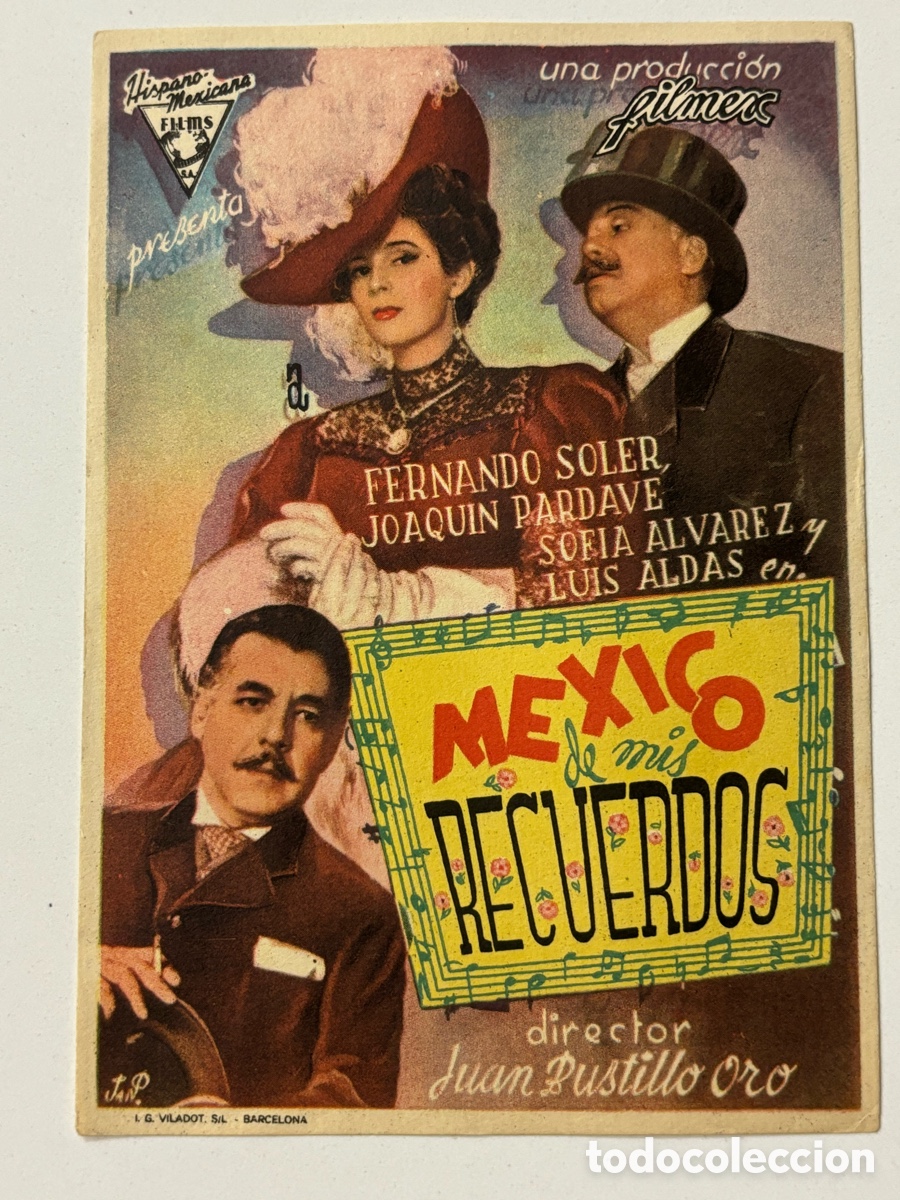 Cine: Programa M&eacute;xico de mis recuerdos Fernando Soler A18 - Foto 1