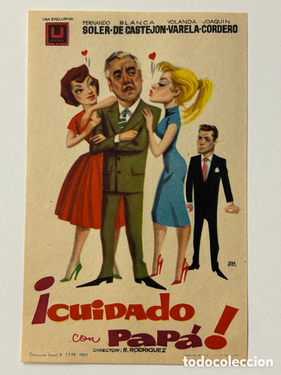 Cine: Programa cuidado con pap&aacute; Fernando Soler A18 - Foto 1