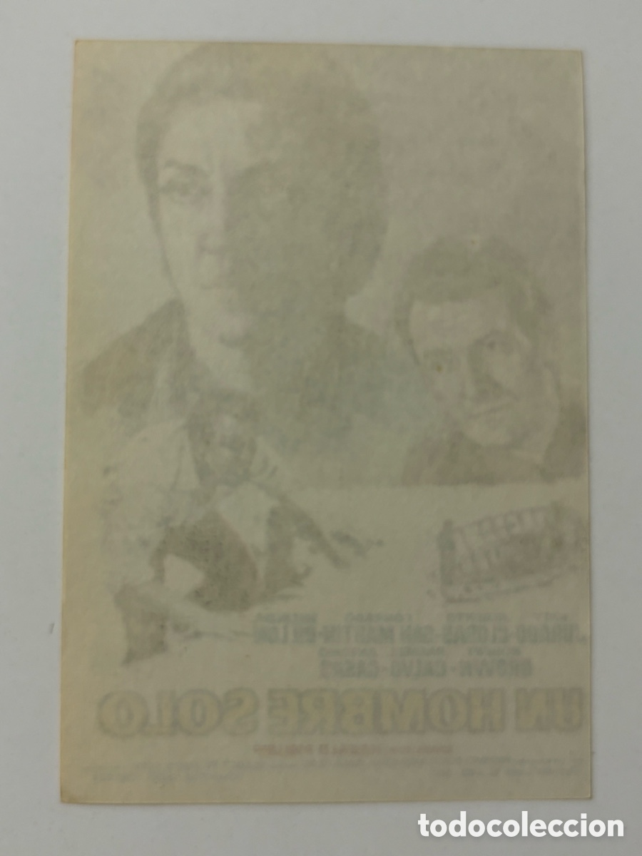 Cine: Programa un hombre solo katy jurado A18 - Foto 2