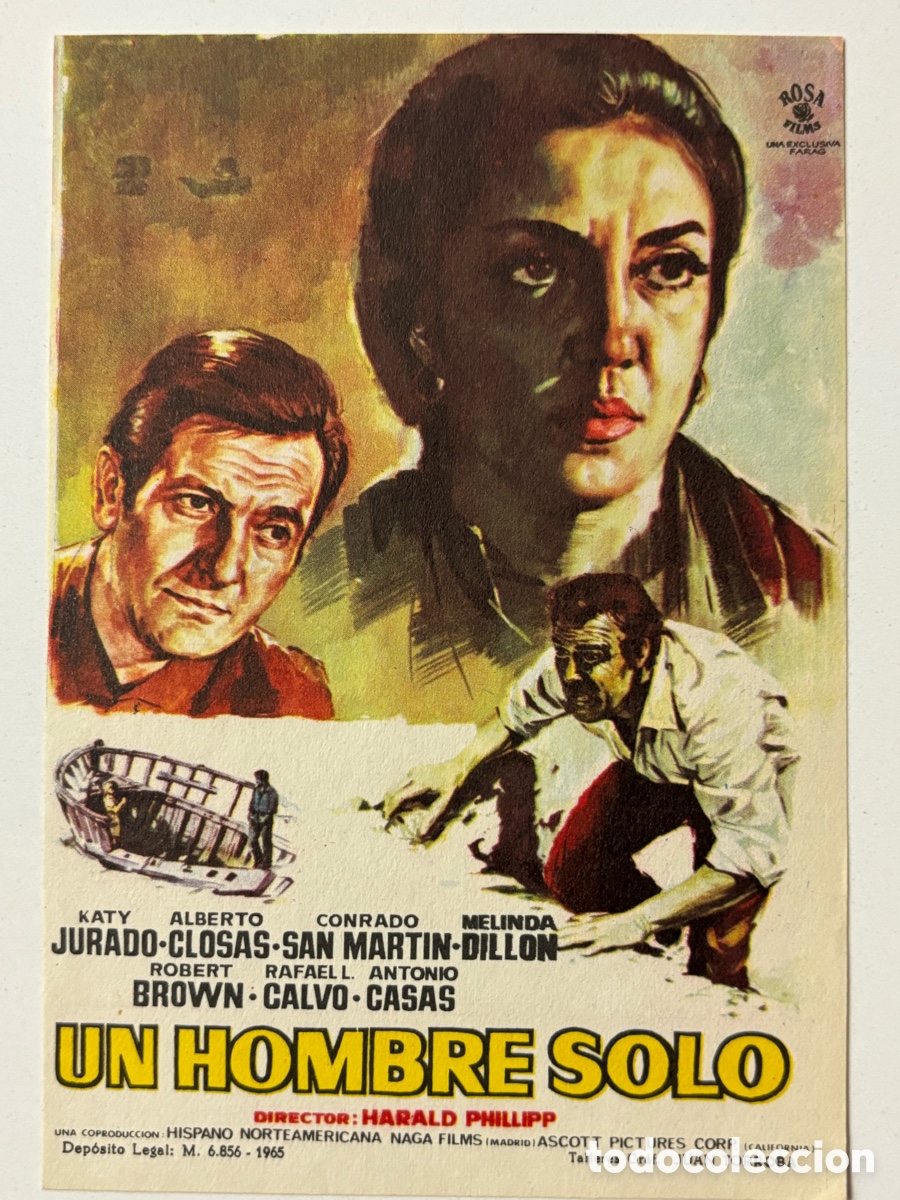 Cine: Programa un hombre solo katy jurado A18 - Foto 1