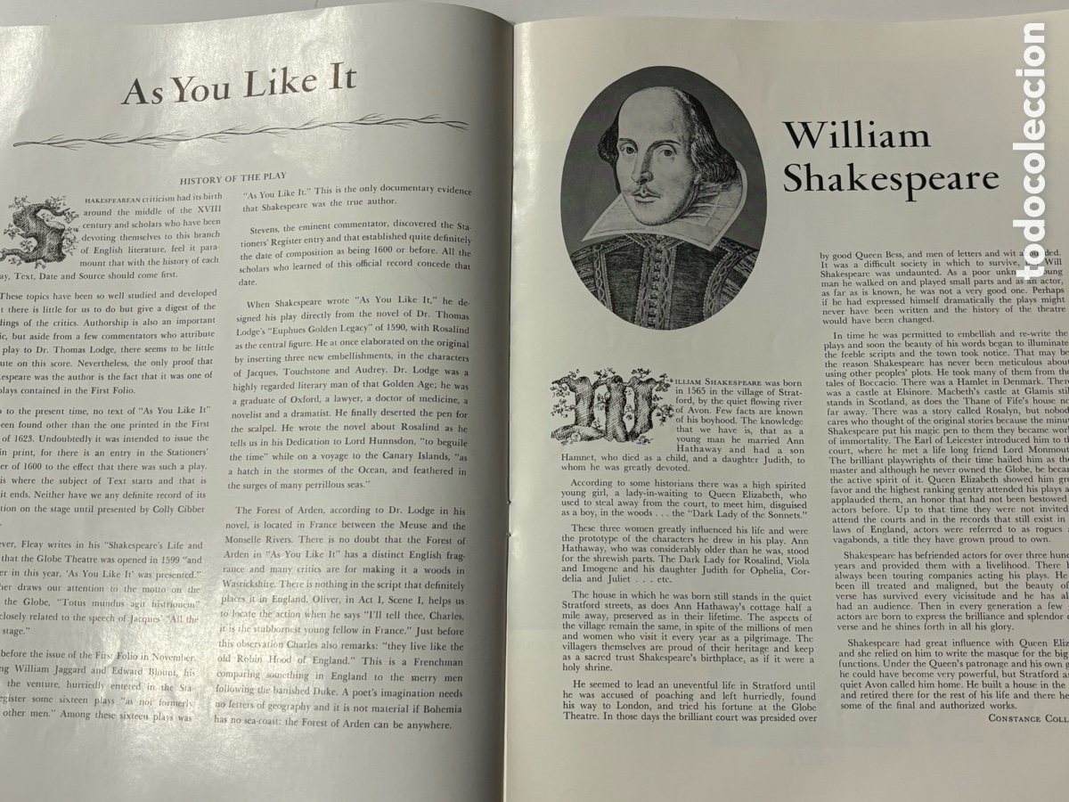 Cine: Programa original americano de teatro katherine Hepburn William Shakespeare - Foto 5