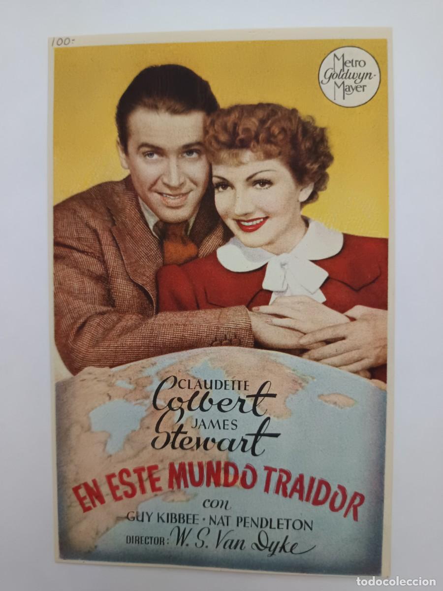 Cine: PROGRAMA DE CINE EN ESTE MUNDO TRAIDOR - Foto 1