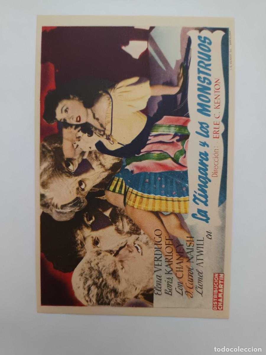 Cine: PROGRAMA DE CINE LA ZINGARA Y LOS MONSTRUOS - Foto 1