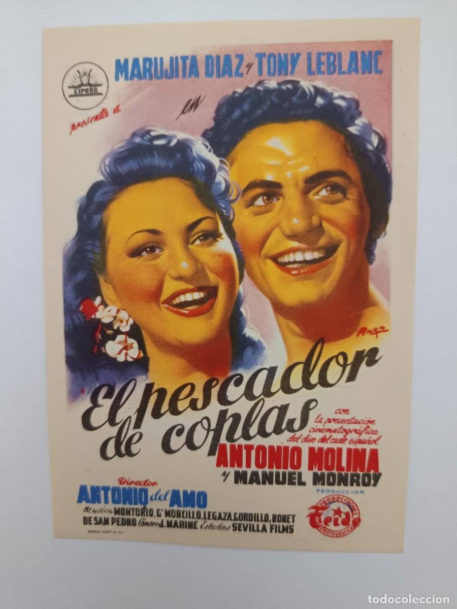 Cine: PROGRAMA DE CINE EL PESCADOR DE COPLAS - Foto 1